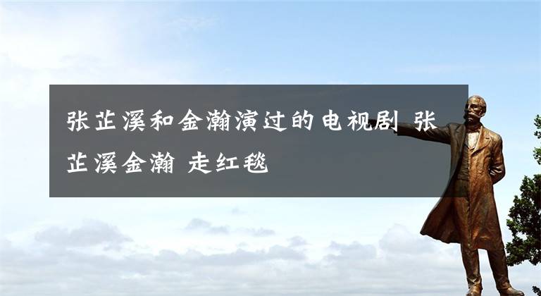 張芷溪和金瀚演過的電視劇 張芷溪金瀚 走紅毯