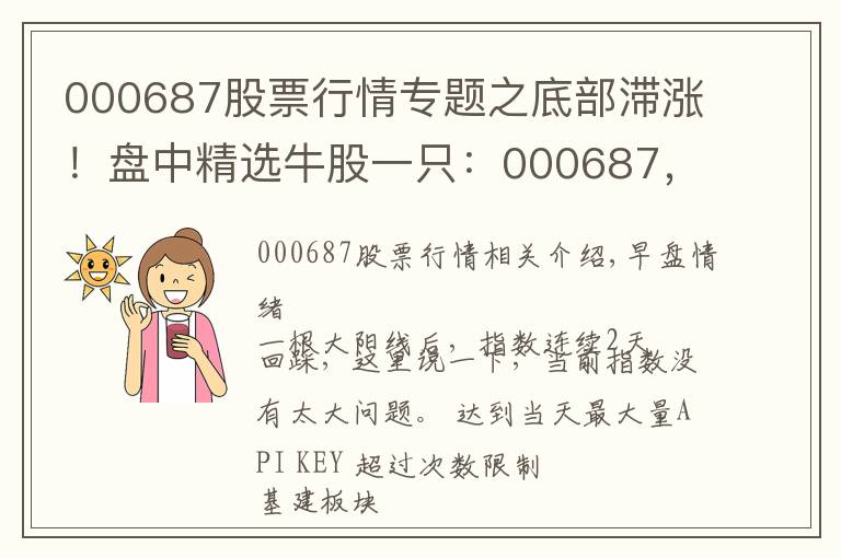 000687股票行情專題之底部滯漲！盤(pán)中精選牛股一只：000687，網(wǎng)絡(luò)安全+軍工+氫燃料電池