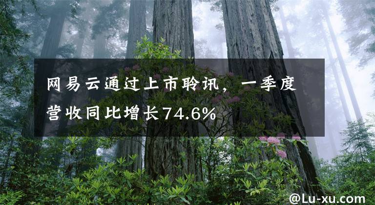 網(wǎng)易云通過上市聆訊，一季度營收同比增長74.6%