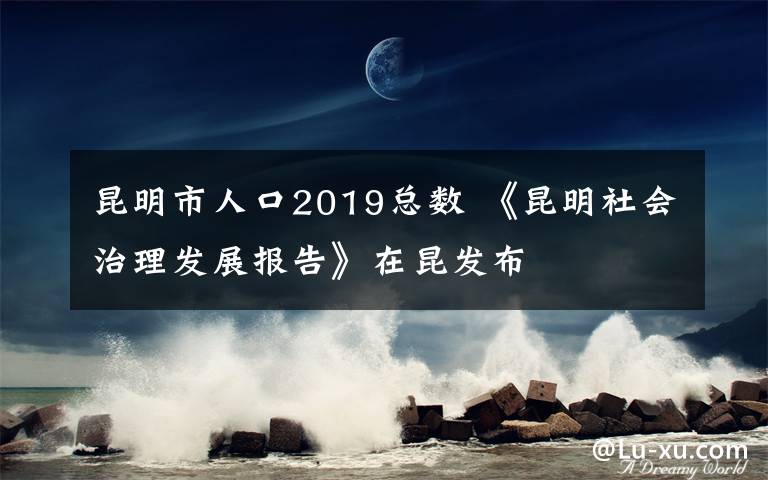 昆明市人口2019總數(shù) 《昆明社會(huì)治理發(fā)展報(bào)告》在昆發(fā)布