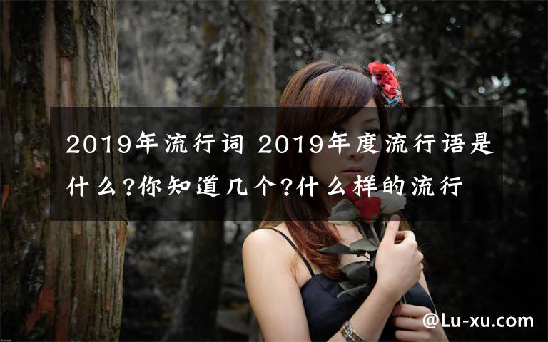 2019年流行詞 2019年度流行語是什么?你知道幾個(gè)?什么樣的流行語能入選?