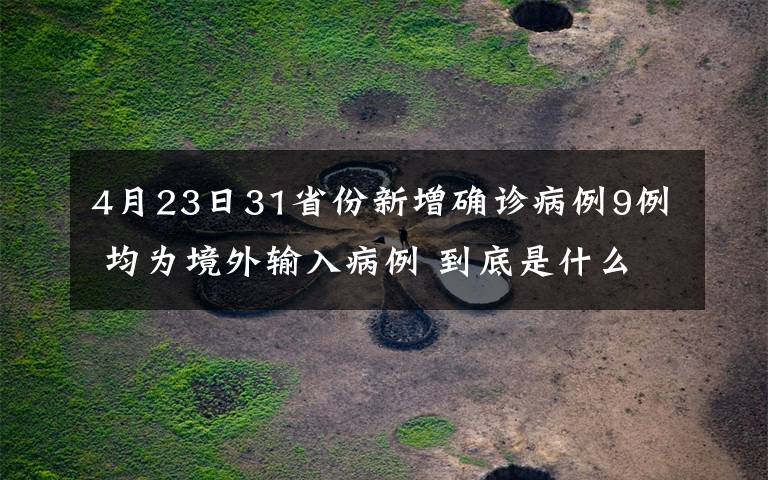 4月23日31省份新增確診病例9例 均為境外輸入病例 到底是什么狀況？