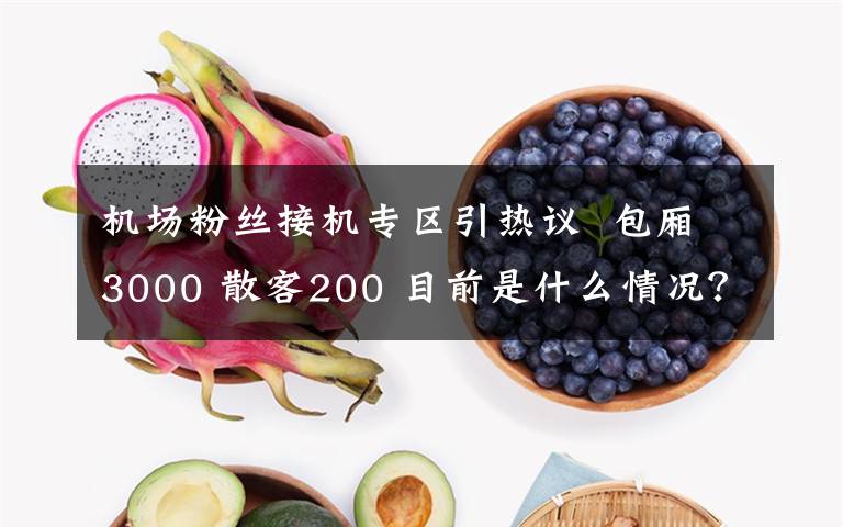 機場粉絲接機專區(qū)引熱議  包廂3000 散客200 目前是什么情況？