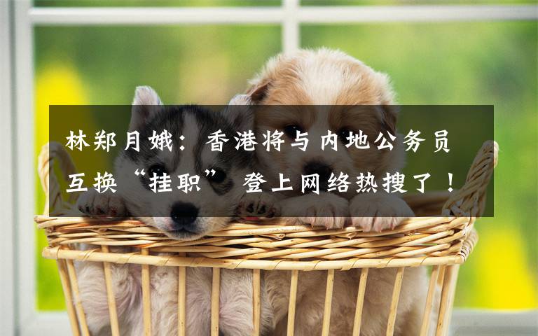 林鄭月娥：香港將與內(nèi)地公務員互換“掛職” 登上網(wǎng)絡熱搜了！