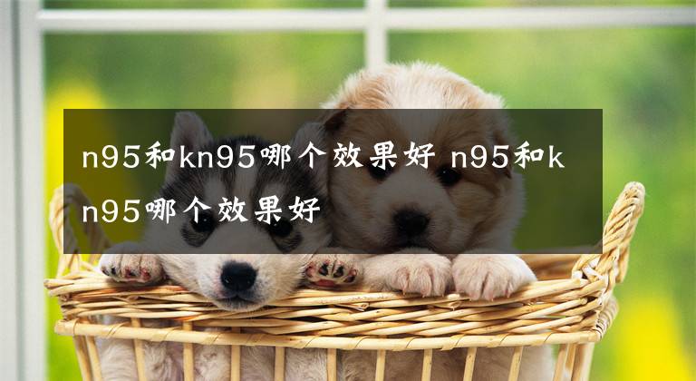 n95和kn95哪個(gè)效果好 n95和kn95哪個(gè)效果好