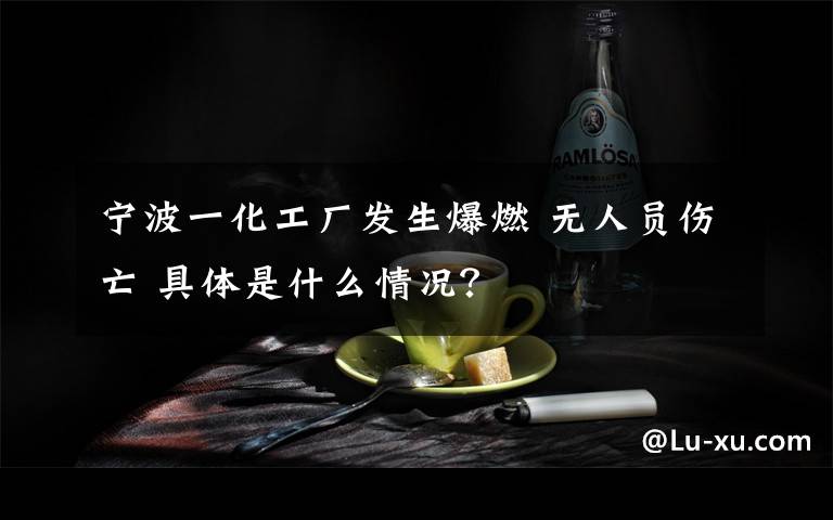 寧波一化工廠發(fā)生爆燃 無人員傷亡 具體是什么情況？