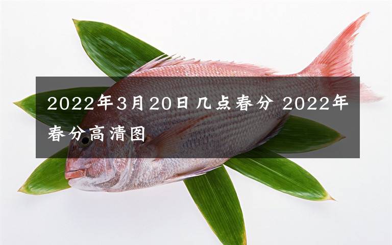 2022年3月20日幾點(diǎn)春分 2022年春分高清圖