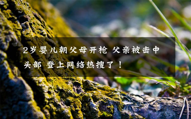 2歲嬰兒朝父母開槍 父親被擊中頭部 登上網(wǎng)絡(luò)熱搜了！