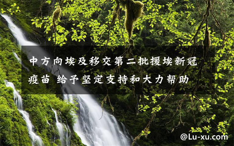 中方向埃及移交第二批援埃新冠疫苗 給予堅定支持和大力幫助 還原事發(fā)經(jīng)過及背后真相！