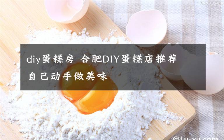 diy蛋糕房 合肥DIY蛋糕店推薦 自己動(dòng)手做美味