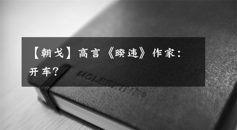 【朝戈】高言《暌違》作家：開車？