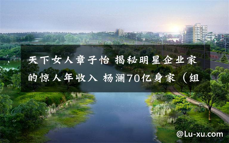 天下女人章子怡 揭秘明星企業(yè)家的驚人年收入 楊瀾70億身家（組圖）