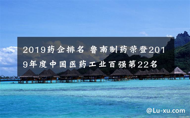 2019藥企排名 魯南制藥榮登2019年度中國醫(yī)藥工業(yè)百強(qiáng)第22名