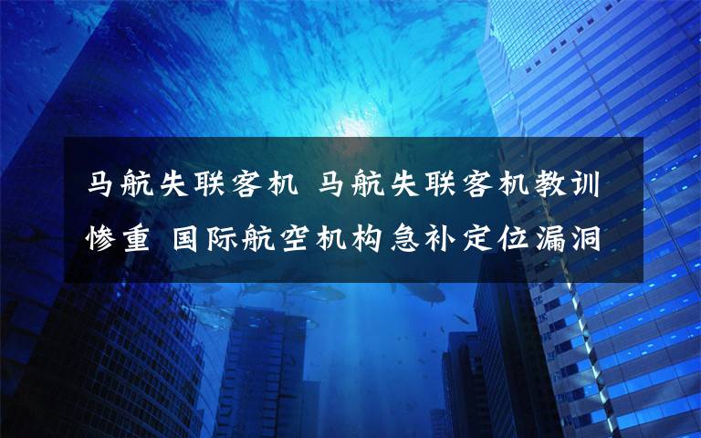 馬航失聯(lián)客機(jī) 馬航失聯(lián)客機(jī)教訓(xùn)慘重 國(guó)際航空機(jī)構(gòu)急補(bǔ)定位漏洞