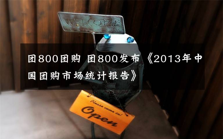 團(tuán)800團(tuán)購 團(tuán)800發(fā)布《2013年中國團(tuán)購市場統(tǒng)計(jì)報(bào)告》