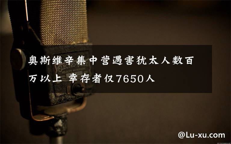 奧斯維辛集中營遇害猶太人數(shù)百萬以上 幸存者僅7650人