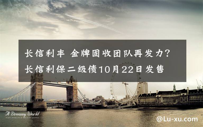 長信利豐 金牌固收團隊再發(fā)力？長信利保二級債10月22日發(fā)售