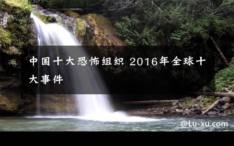 中國(guó)十大恐怖組織 2016年全球十大事件