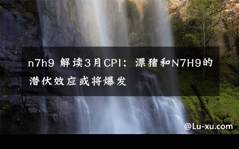 n7h9 解讀3月CPI：漂豬和N7H9的潛伏效應(yīng)或?qū)⒈l(fā)