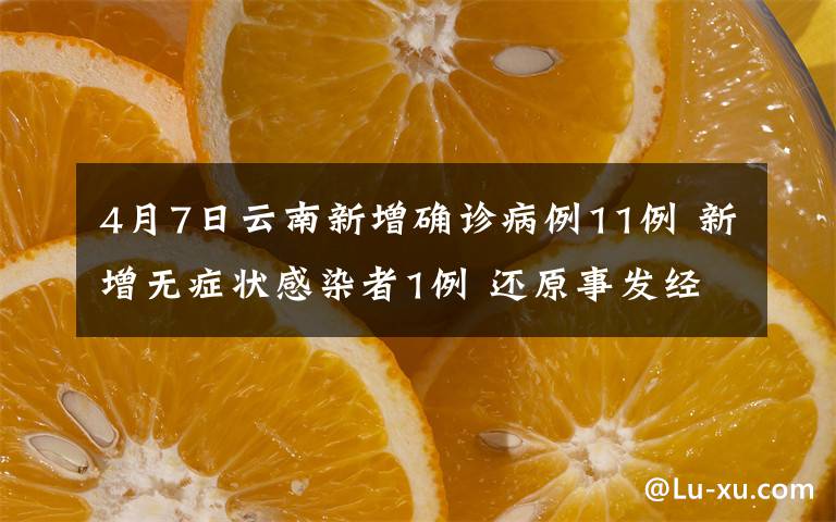 4月7日云南新增確診病例11例 新增無(wú)癥狀感染者1例 還原事發(fā)經(jīng)過(guò)及背后原因！