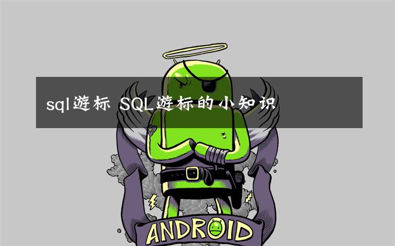 sql游標(biāo) SQL游標(biāo)的小知識