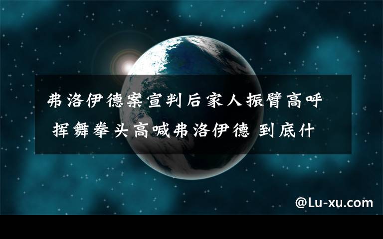 弗洛伊德案宣判后家人振臂高呼 揮舞拳頭高喊弗洛伊德 到底什么情況呢？