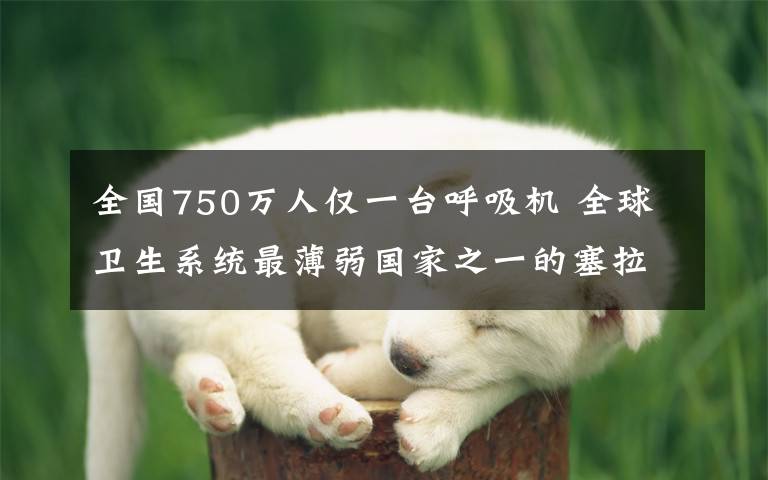 全國750萬人僅一臺呼吸機 全球衛(wèi)生系統(tǒng)最薄弱國家之一的塞拉利昂：全國750萬人僅一臺呼吸機