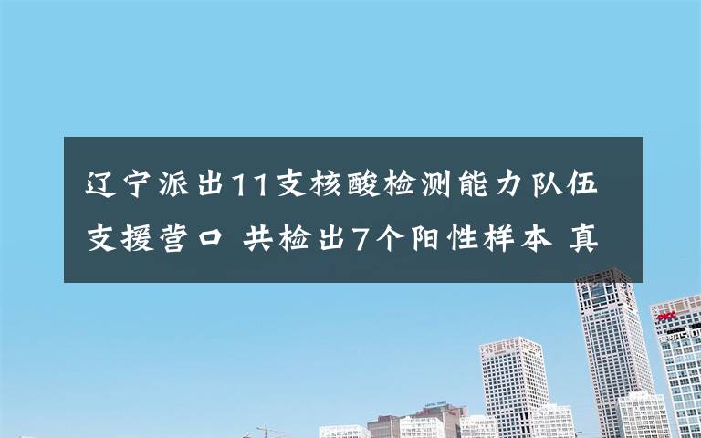 遼寧派出11支核酸檢測能力隊伍支援營口 共檢出7個陽性樣本 真相到底是怎樣的？