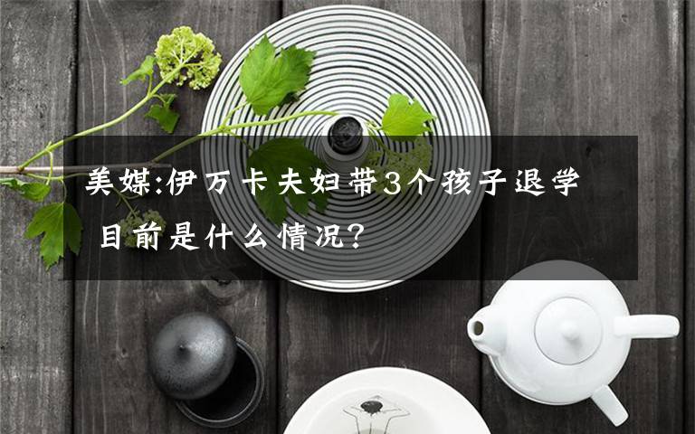 美媒:伊萬卡夫婦帶3個(gè)孩子退學(xué) 目前是什么情況？