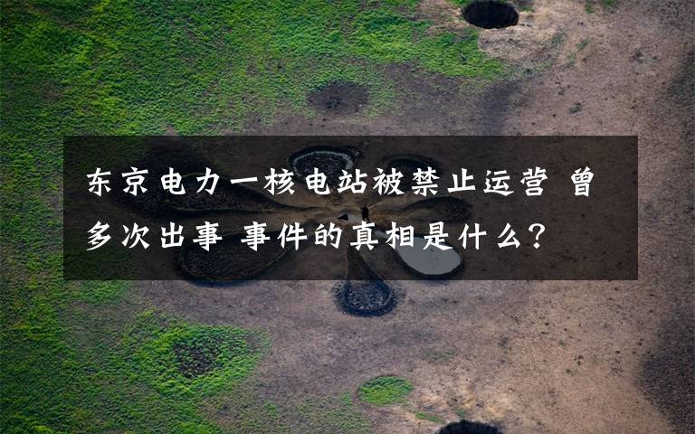 東京電力一核電站被禁止運營 曾多次出事 事件的真相是什么？