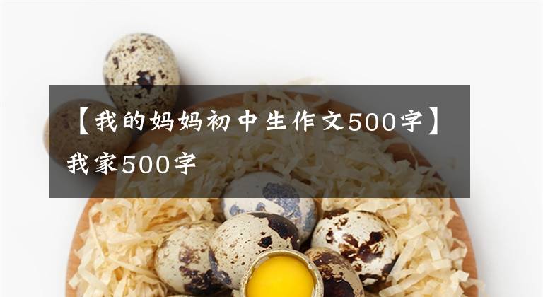 【我的媽媽初中生作文500字】我家500字