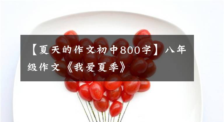 【夏天的作文初中800字】八年級作文《我愛夏季》