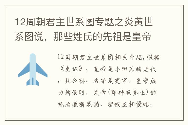 12周朝君主世系圖專題之炎黃世系圖說，那些姓氏的先祖是皇帝?。?></a></div>
              <div   id=