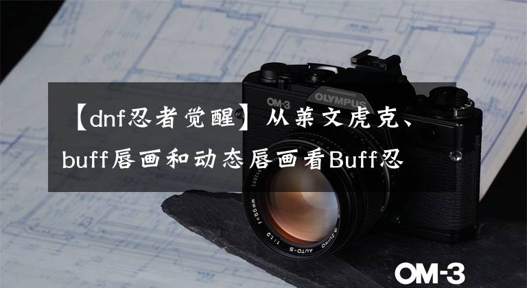 【dnf忍者覺醒】從萊文虎克、buff唇畫和動態(tài)唇畫看Buff忍者三覺。