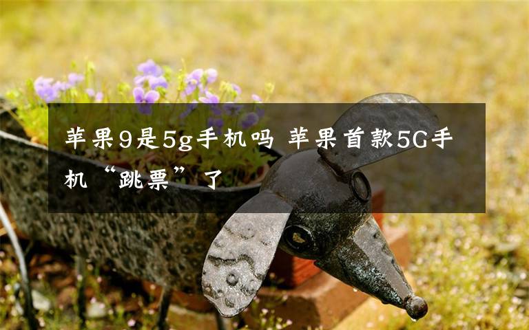 蘋(píng)果9是5g手機(jī)嗎 蘋(píng)果首款5G手機(jī)“跳票”了