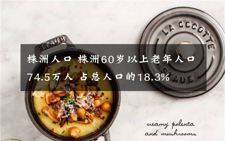 株洲人口 株洲60歲以上老年人口74.5萬人 占總人口的18.3%