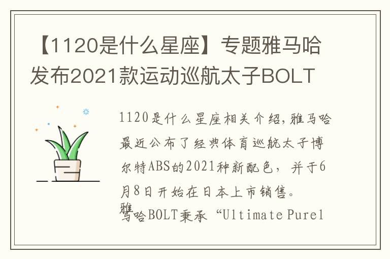 【1120是什么星座】專題雅馬哈發(fā)布2021款運(yùn)動(dòng)巡航太子BOLT