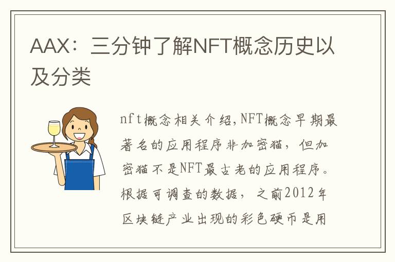 AAX：三分鐘了解NFT概念歷史以及分類(lèi)