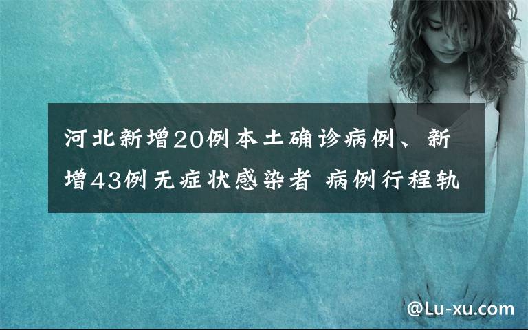 河北新增20例本土確診病例、新增43例無癥狀感染者 病例行程軌跡公布