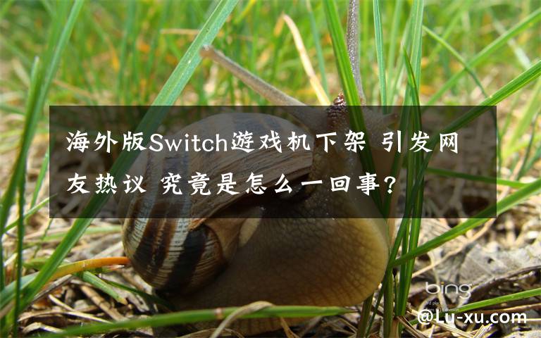 海外版Switch游戲機下架 引發(fā)網友熱議 究竟是怎么一回事?