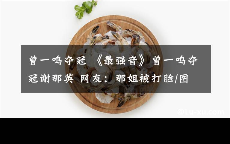 曾一鳴奪冠 《最強(qiáng)音》曾一鳴奪冠謝那英 網(wǎng)友：那姐被打臉/圖