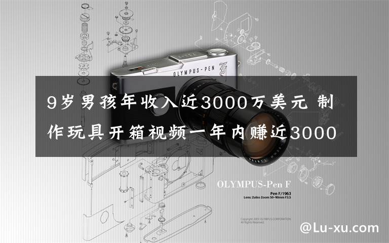 9歲男孩年收入近3000萬美元 制作玩具開箱視頻一年內(nèi)賺近3000萬美元