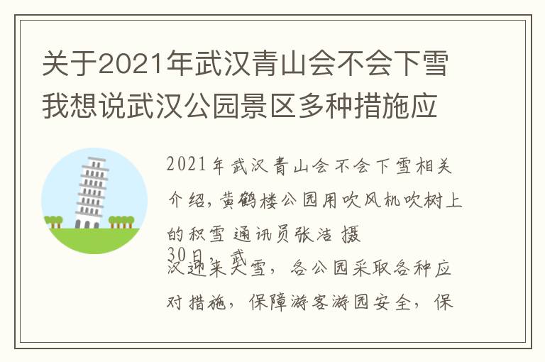 關(guān)于2021年武漢青山會(huì)不會(huì)下雪我想說武漢公園景區(qū)多種措施應(yīng)對(duì)雪天：吹風(fēng)機(jī)吹樹葉、給化石開暖氣