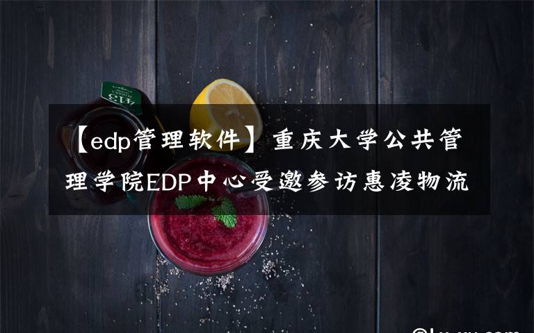 【edp管理軟件】重慶大學公共管理學院EDP中心受邀參訪惠凌物流園區(qū) 回顧精彩