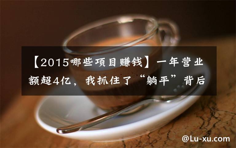 【2015哪些項目賺錢】一年營業(yè)額超4億，我抓住了“躺平”背后的百億商機｜后窗