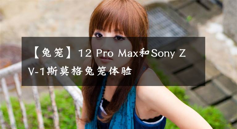 【兔籠】12 Pro Max和Sony ZV-1斯莫格兔籠體驗