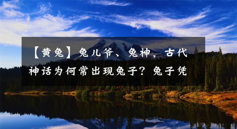 【黃兔】兔兒爺、兔神，古代神話為何常出現(xiàn)兔子？兔子憑什么"受寵"？