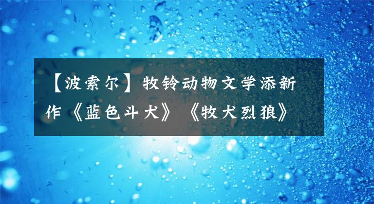 【波索爾】牧鈴動(dòng)物文學(xué)添新作《藍(lán)色斗犬》《牧犬烈狼》