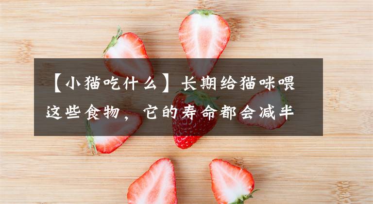 【小貓吃什么】長(zhǎng)期給貓咪喂這些食物，它的壽命都會(huì)減半