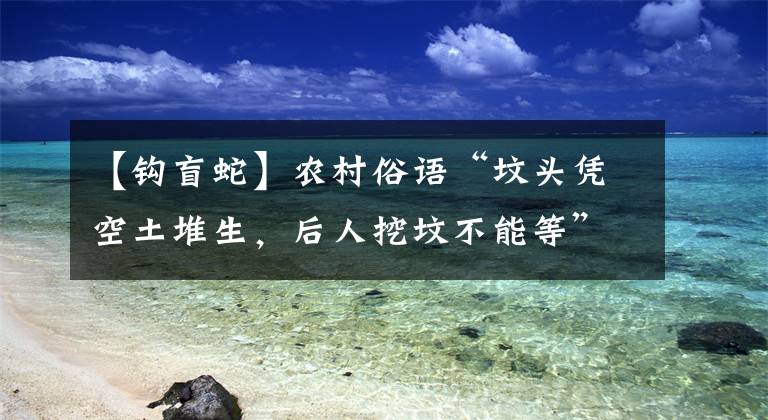 【鉤盲蛇】農(nóng)村俗語(yǔ)“墳頭憑空土堆生，后人挖墳不能等”，為啥？有道理嗎？